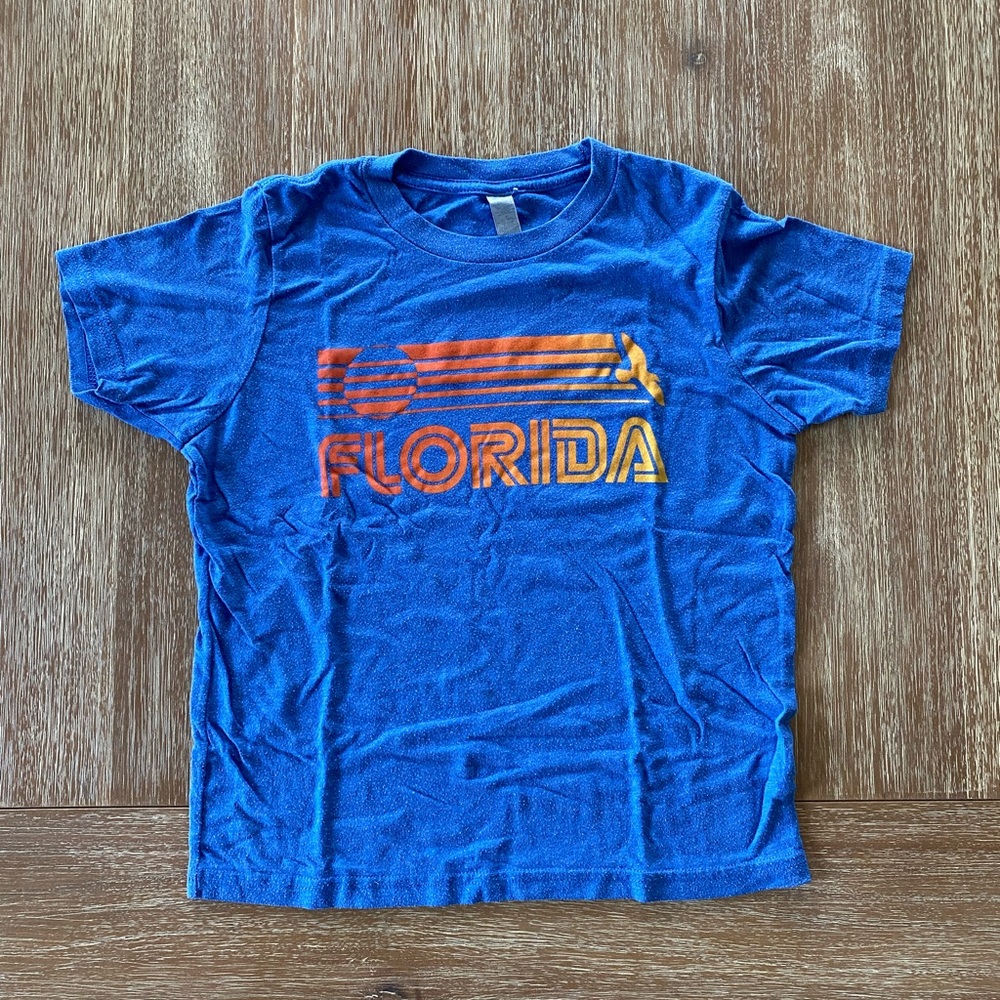 Sunshine State Kids’ Blue Florida Graphic T-Shirt